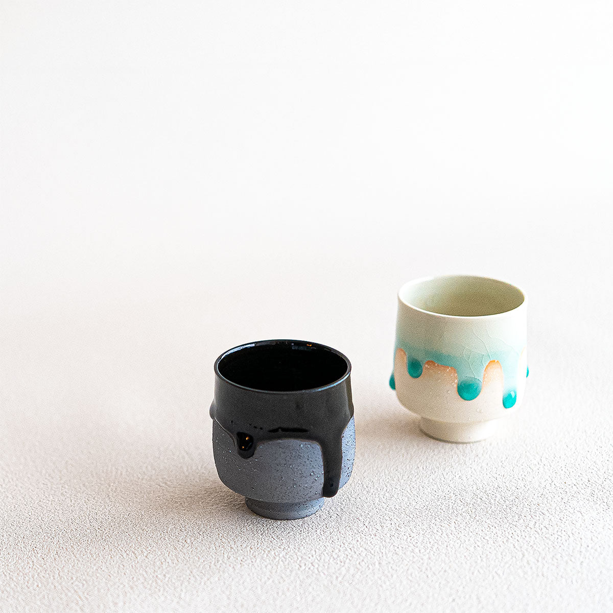 色のVeilぐい吞み グリーン - 山口由次