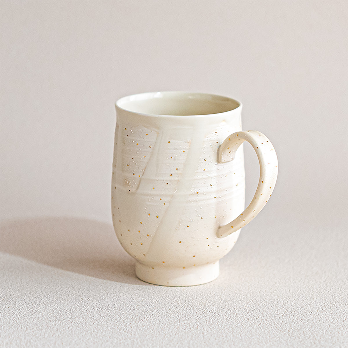 星くずマグカップ 白 - 山口由次