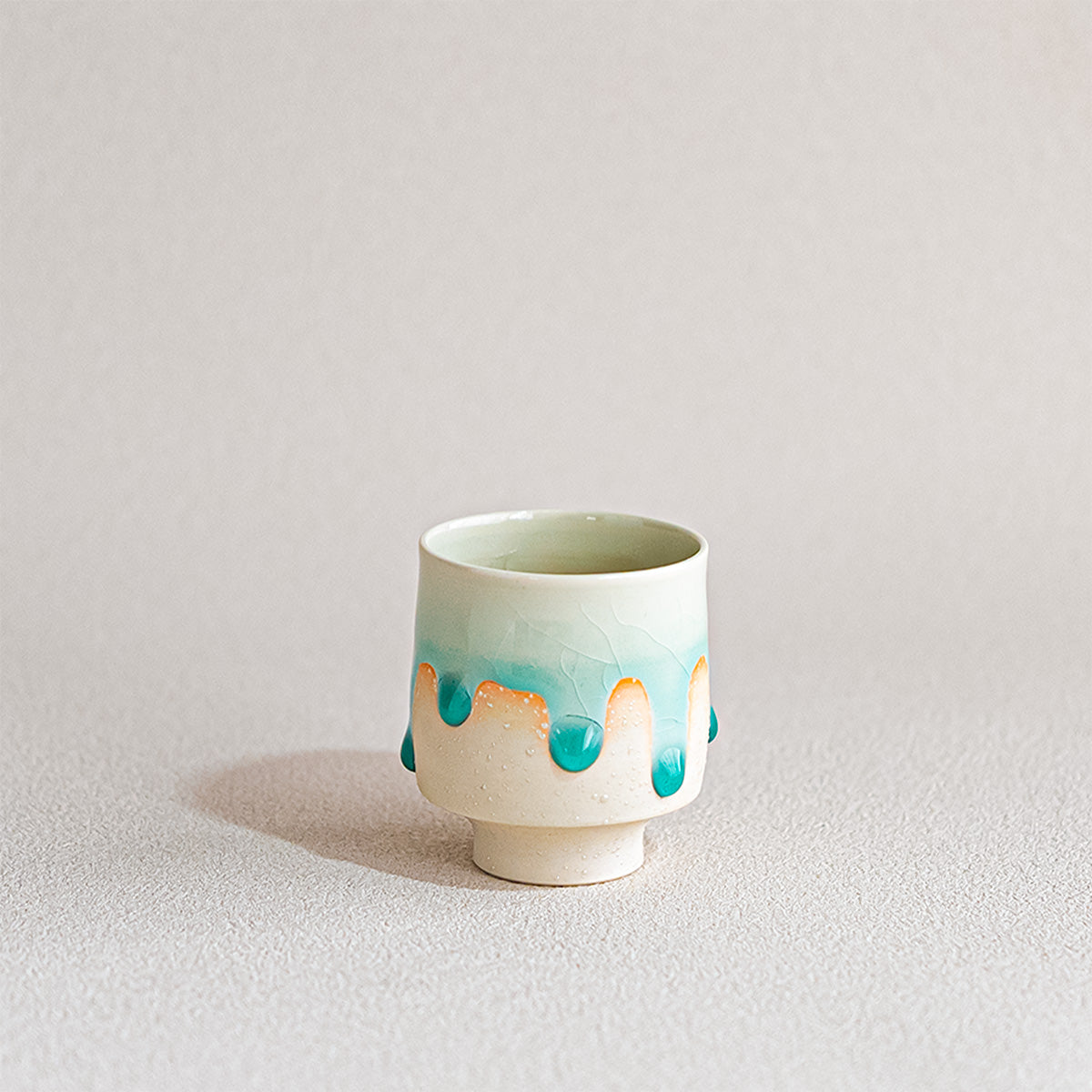 色のVeilぐい吞み グリーン - 山口由次